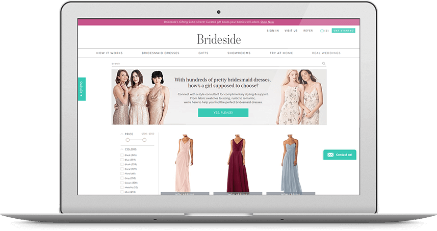 brideside website