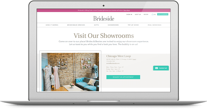 brideside website