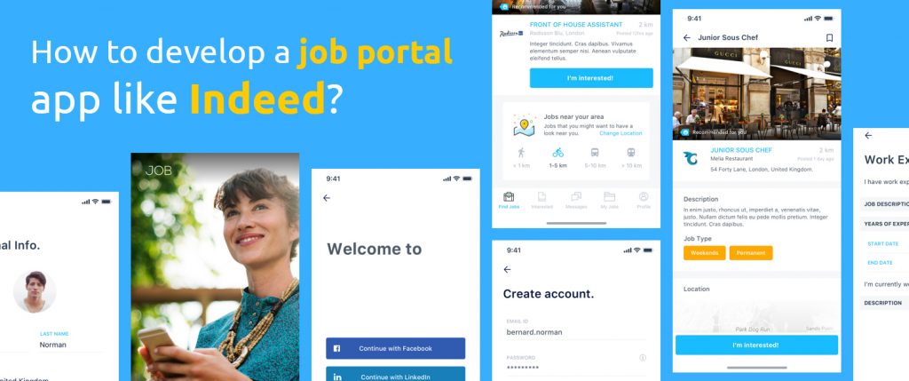 How to develop a job portal app like Indeed?