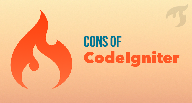Cons of CodeIgniter