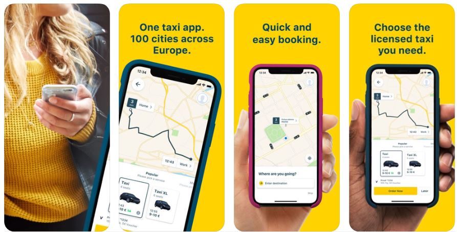MyTaxi app