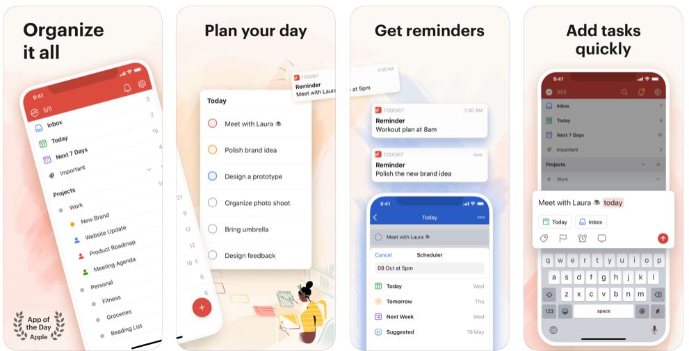 ToDoist Productive App