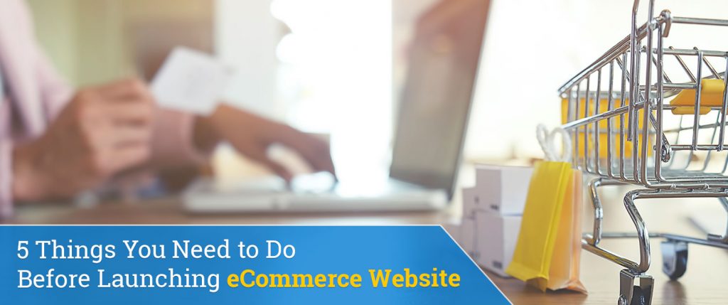 5 Things You Need to Do Before Launching eCommerce Website