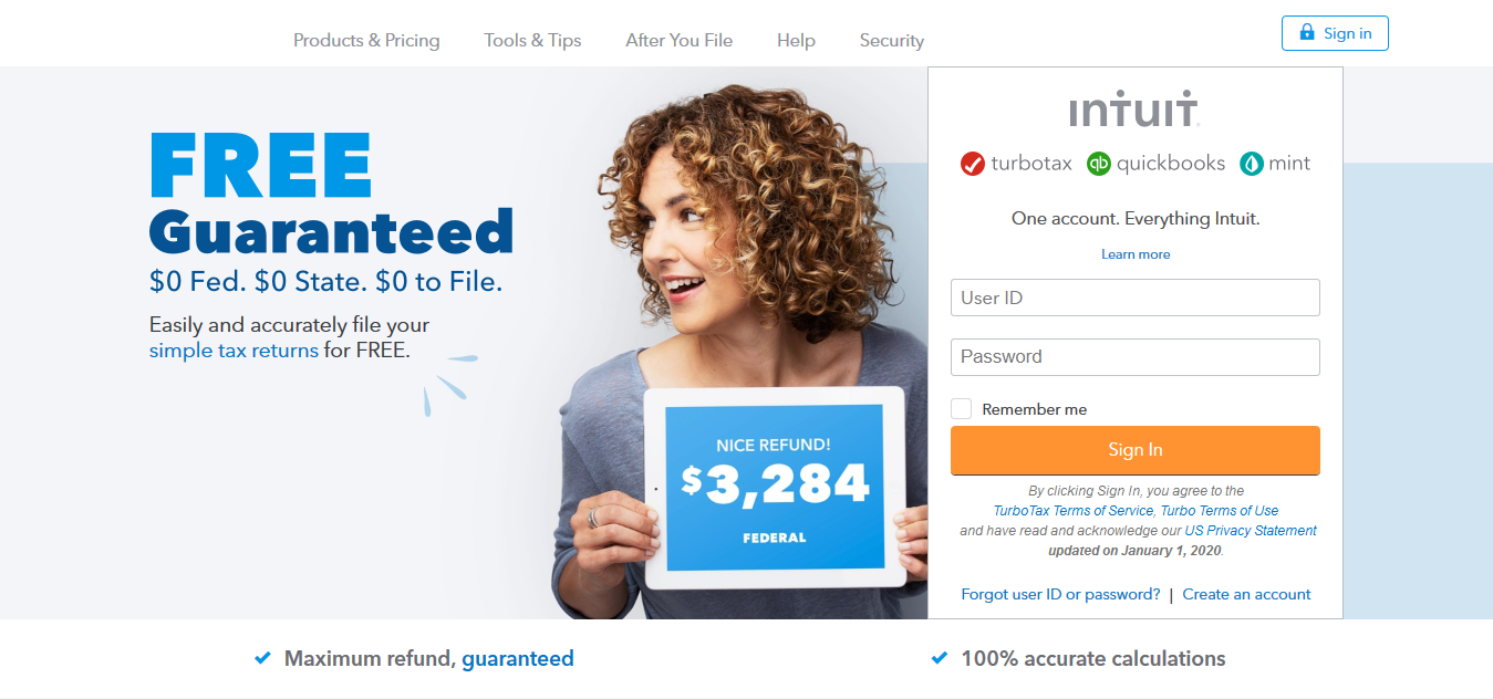 TurboTax - Best For Taxes