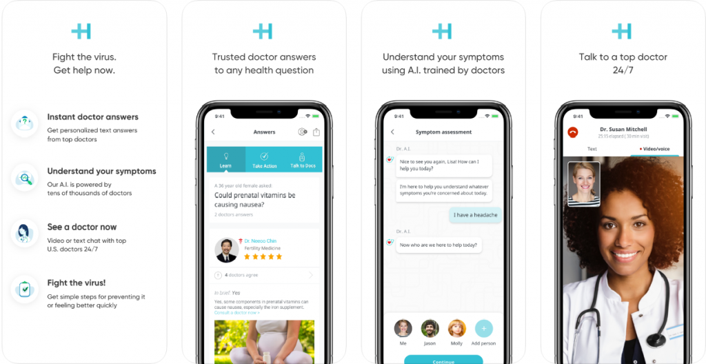 HealthTap - Telemedicine Mobile App