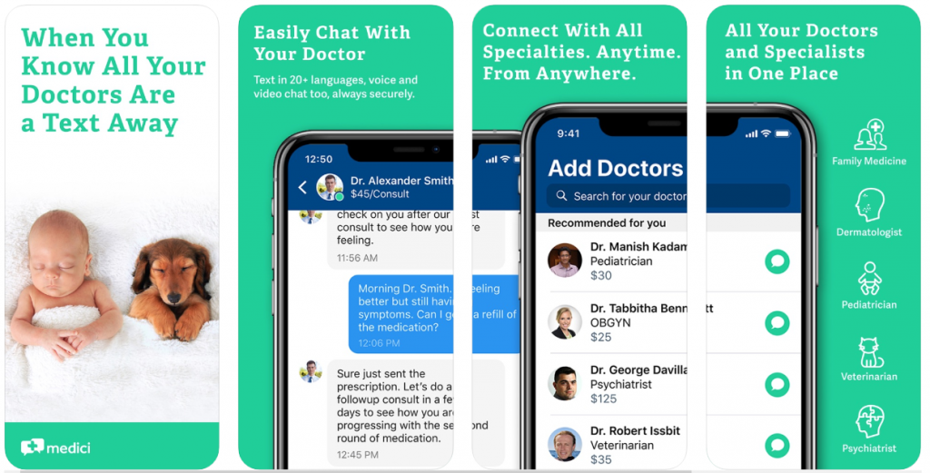 Medici - Healthcare Mobile Applications