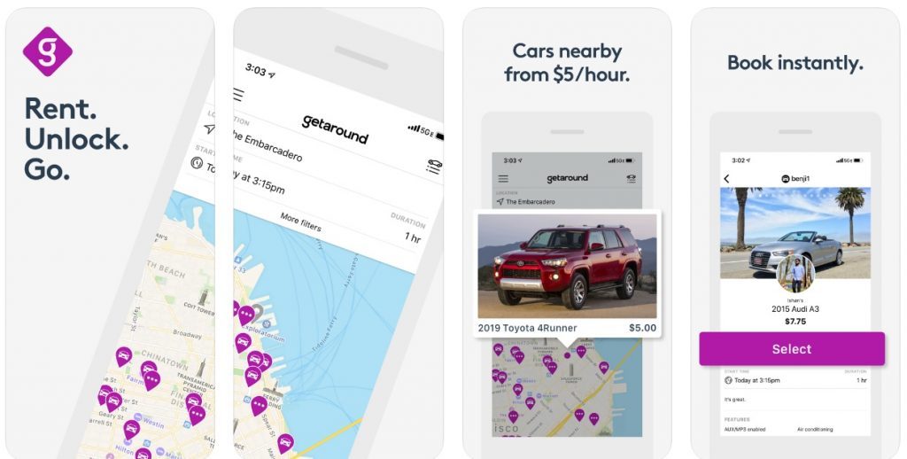 Getaround - Car Rental App