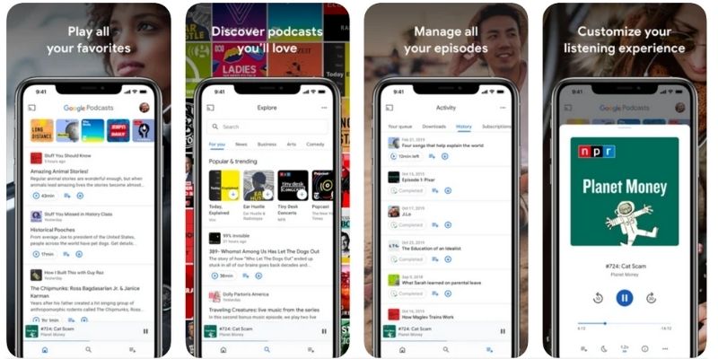 Google Podcasts 12+