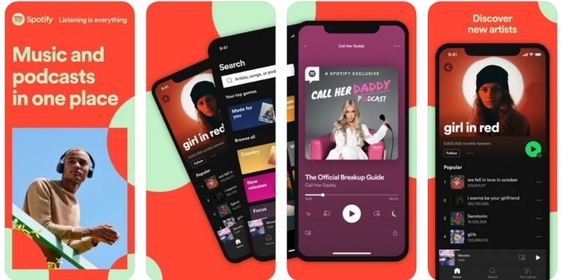 Spotify New Music and Podcasts