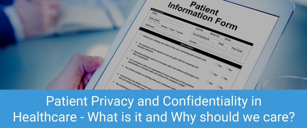 Patient Privacy and Confidentiality