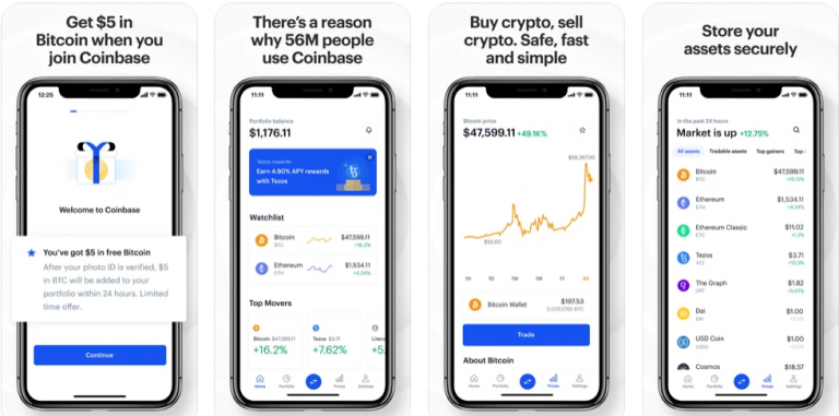 apps like coinbase earn