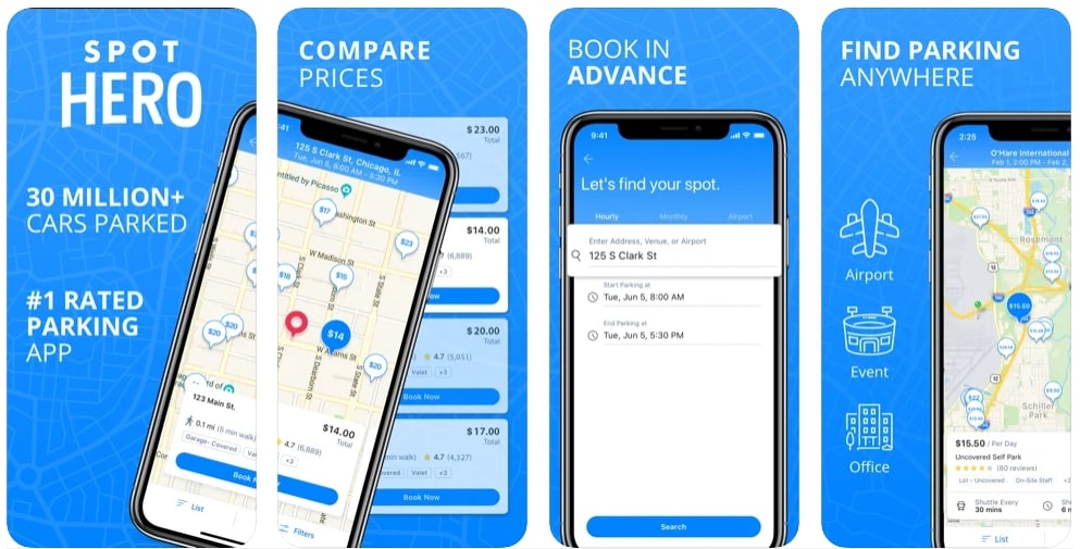 How to Develop a Parking App Like SpotHero? Matellio