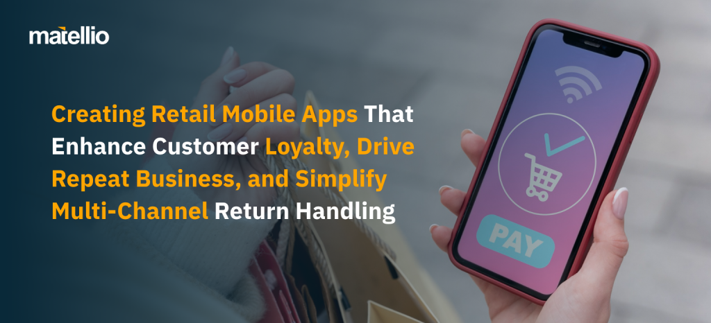 Retail mobile app interface showing AI personalization