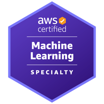 AWS-Certified-Machine-Learning-–-Specialty badge