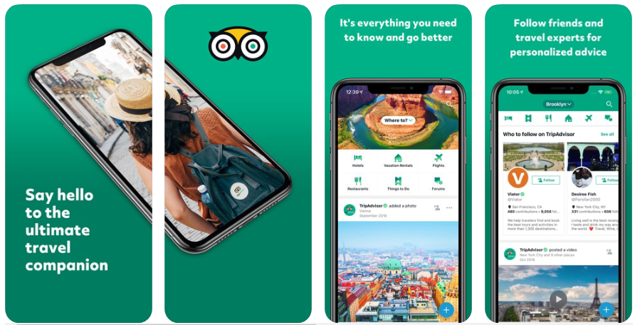 TripAdvisor app