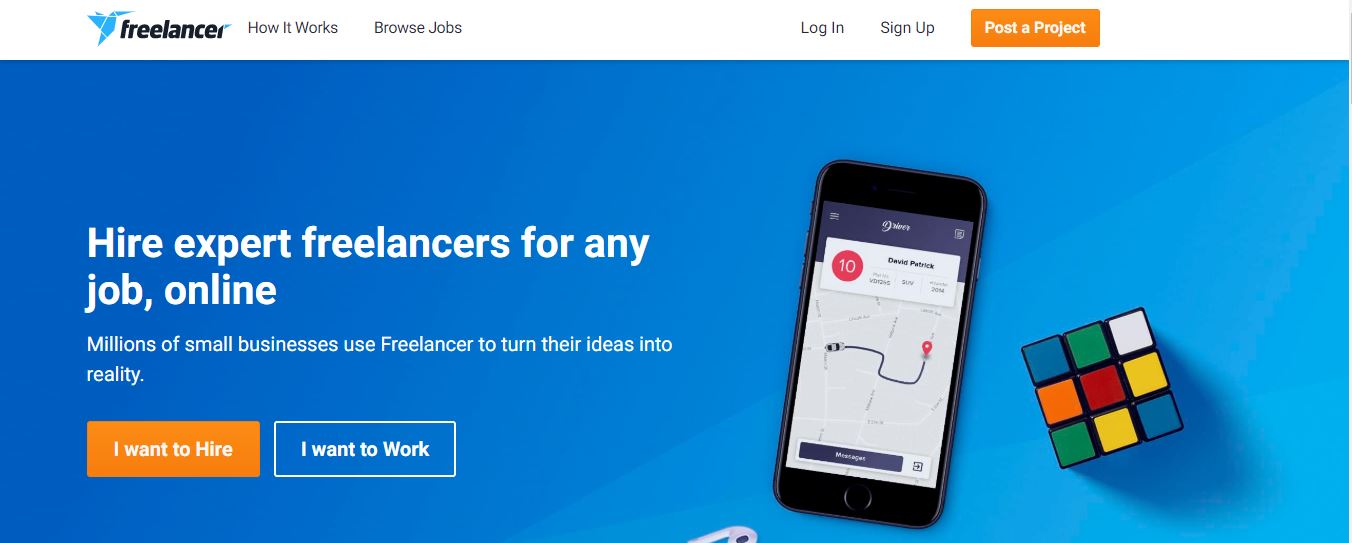 Website like Freelancer