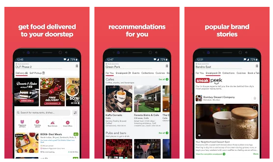 Zomato App