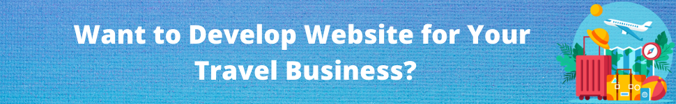 travel website development