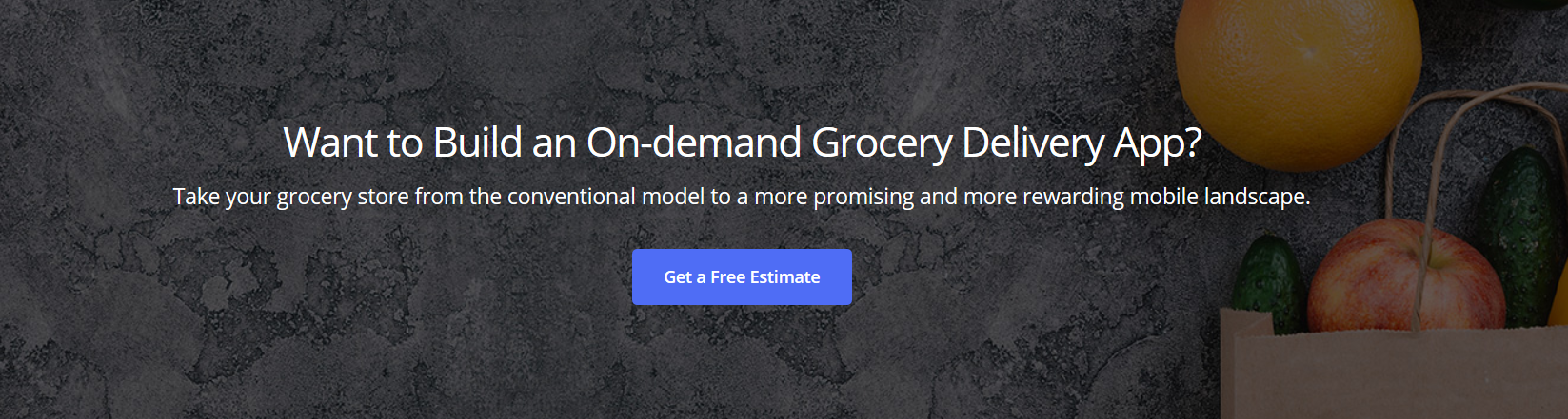 Grocery Delivery Mobile App Development