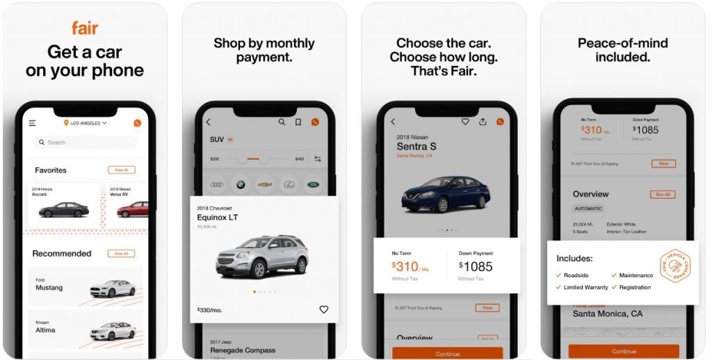 Fair - Car Rental App