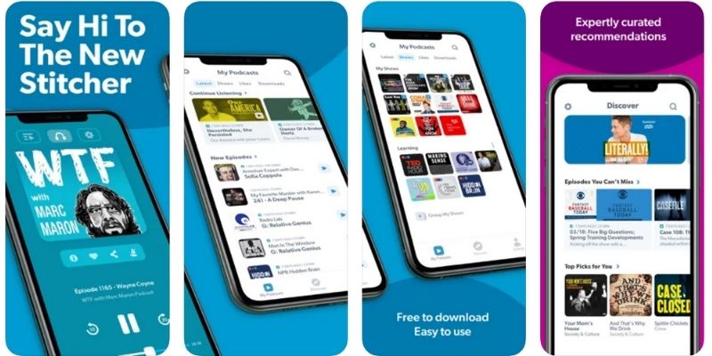 Stitcher for Podcasts
