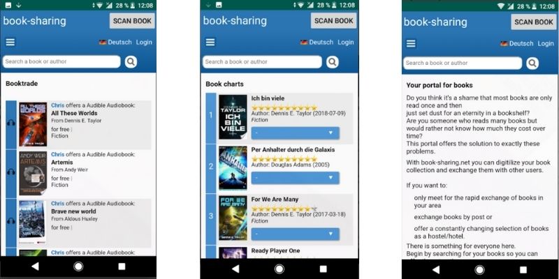 Share a Book App