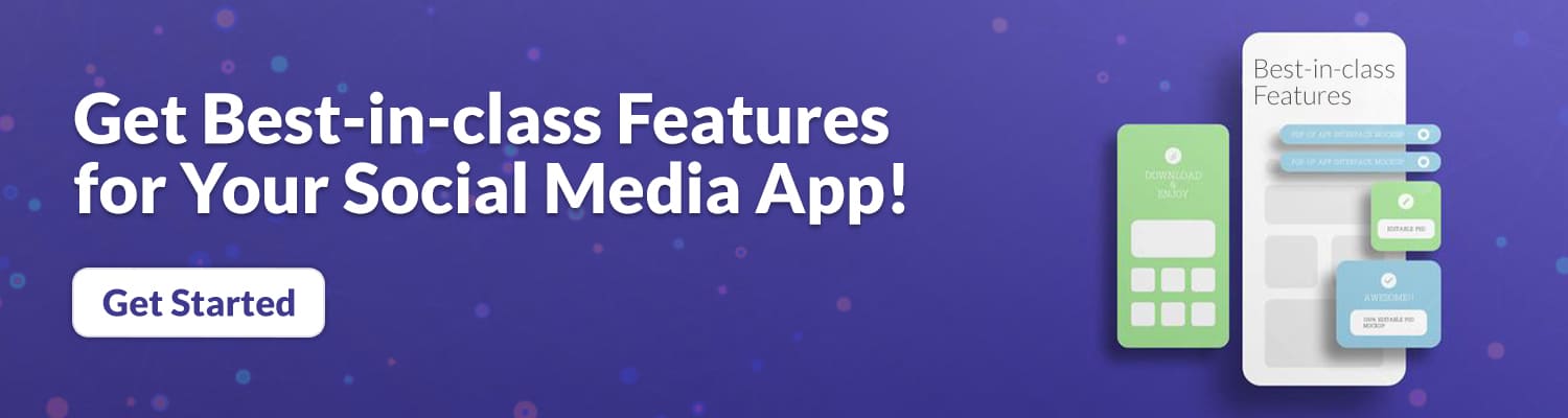 Social media app development services