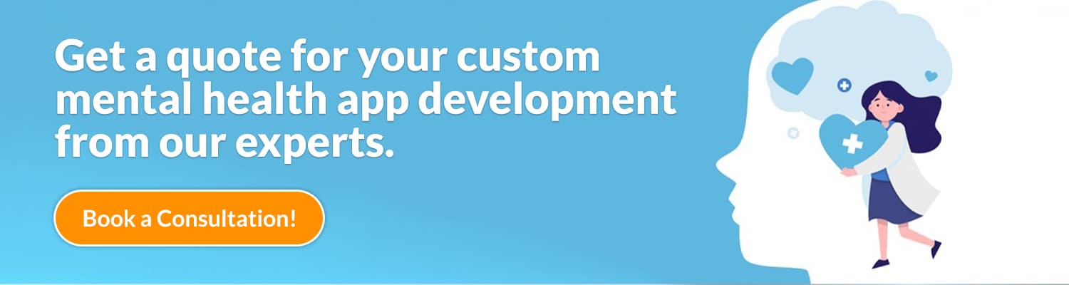 custom mental health app development