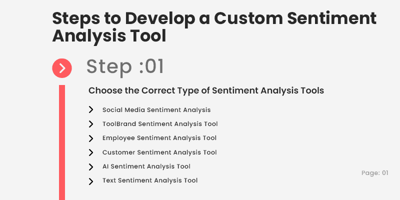 Steps to Develop a Custom Sentiment Analysis Tool