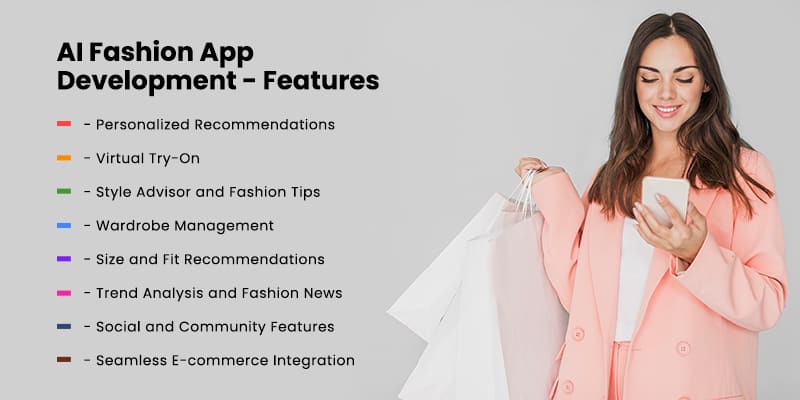 Features of AI Fashion App Development