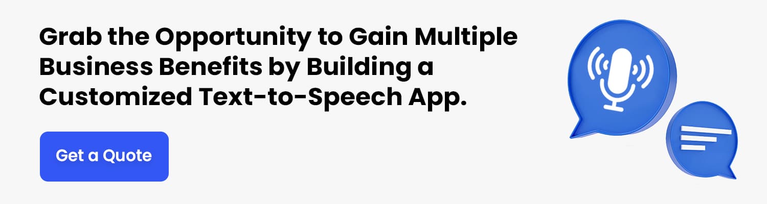 Customised Text to Speech App