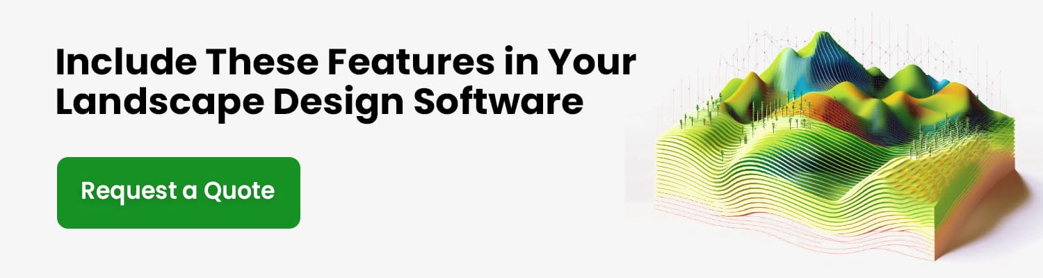 landscape design software features