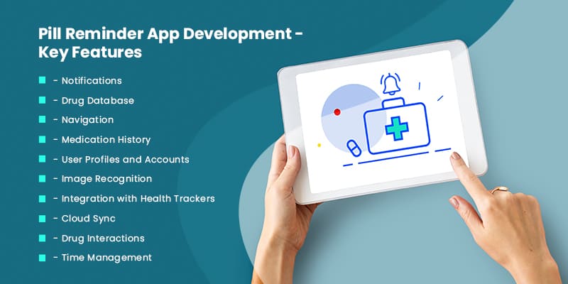 Features of Pill Reminder App Development