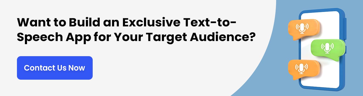 Build a Text to Speech App