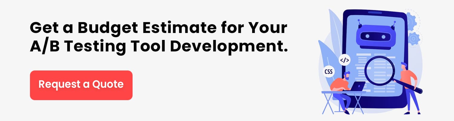 AB Testing Tool Development Cost