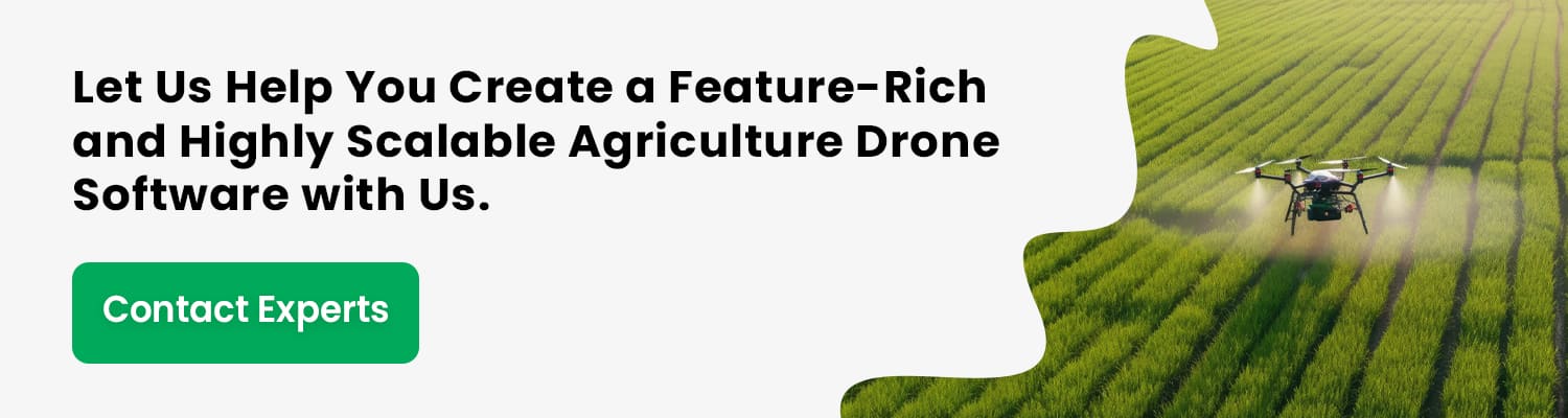 Feature Rich and Highly Scalable Agriculture Drone Software