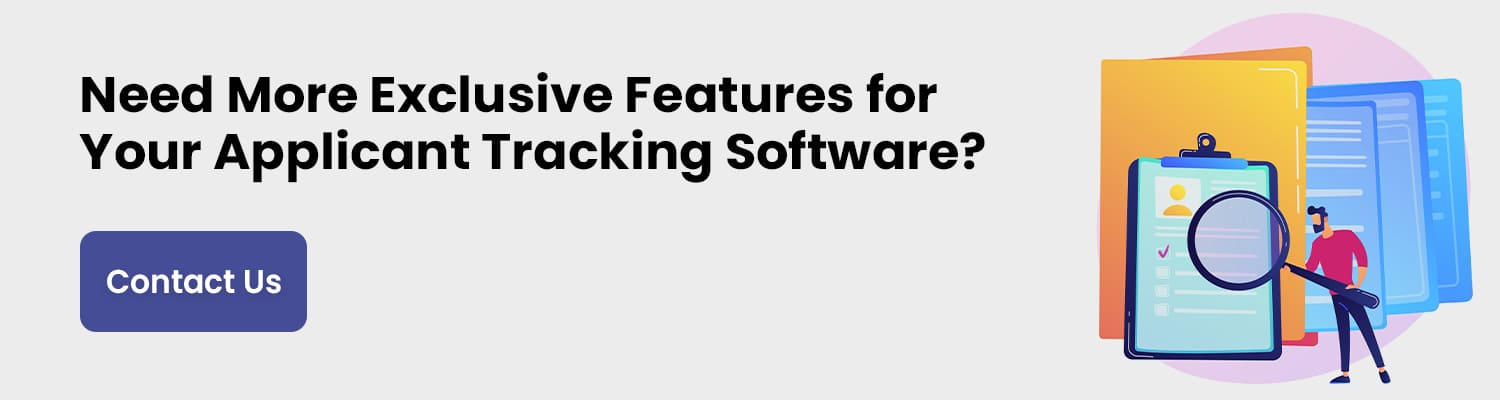 applicant tracking software features