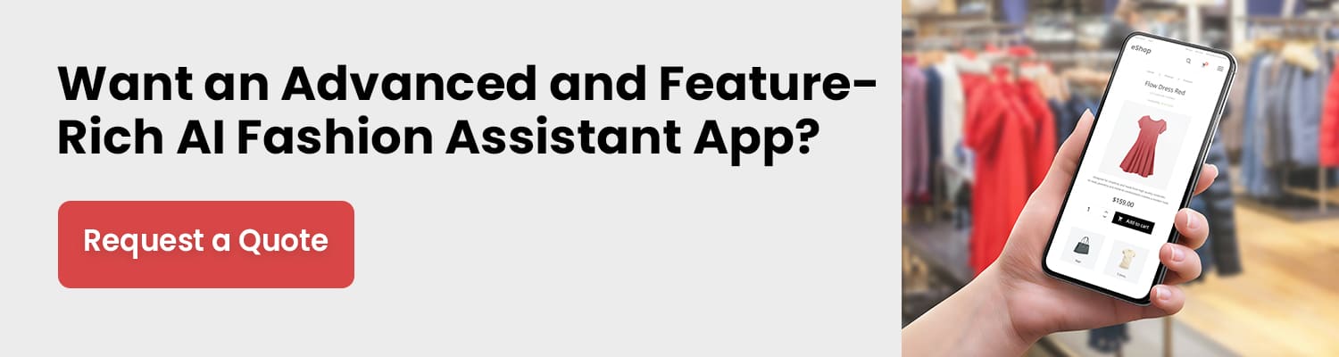 AI Fashion Assistant App Features