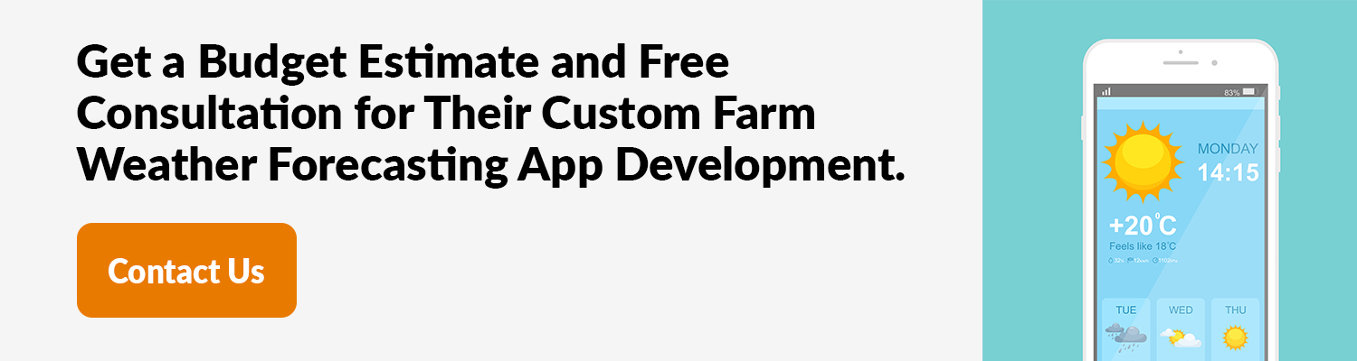Custom Farm Weather Forecasting App Development