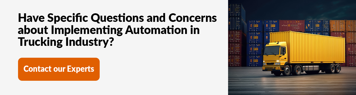 automation in the trucking industry