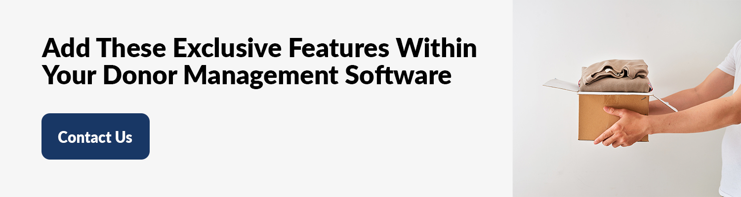 Features of Donor Management Software