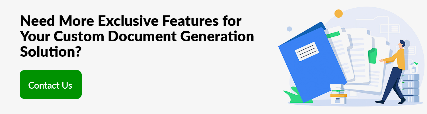 Custom Document Generation Solution
