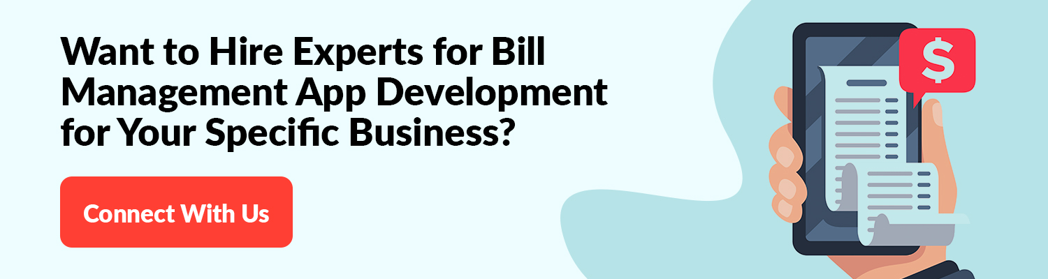 Hire Bill Management App Developers