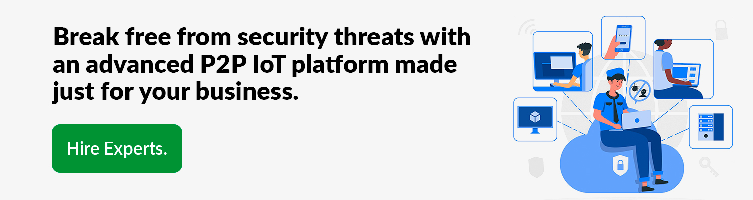 iot based p2p platform