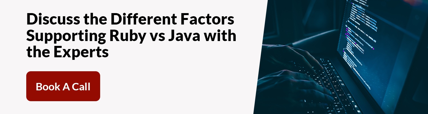 Factors of Ruby vs Java