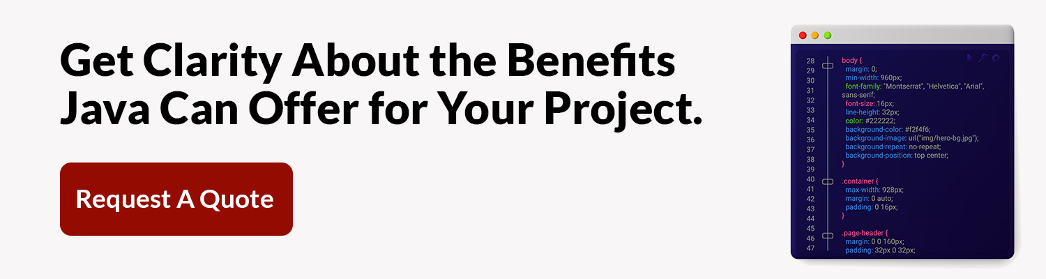Benefits of Java