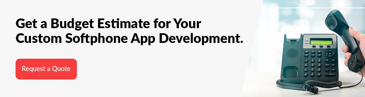 softphone app development cost