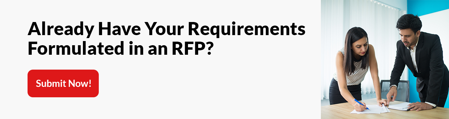 Already have your requirements formulated in an RFP?