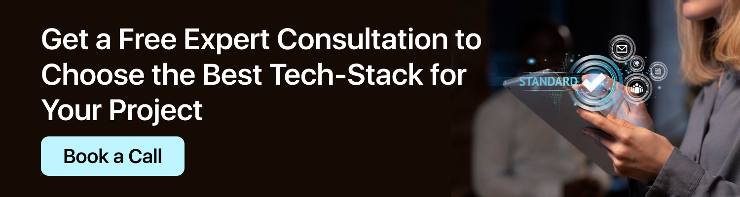 tech stack for web app project