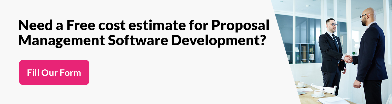custom Proposal management software development